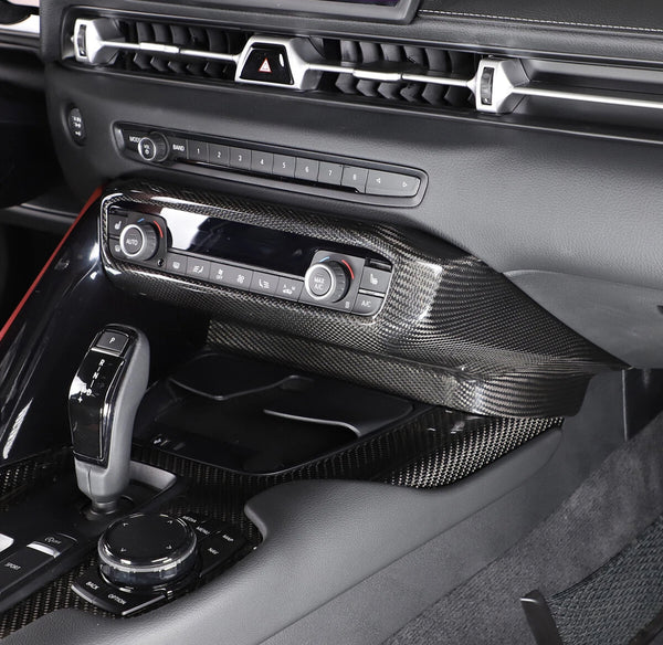 Toyota Supra 2019+ A90 A91 Carbon Fiber Lower Dash Panel