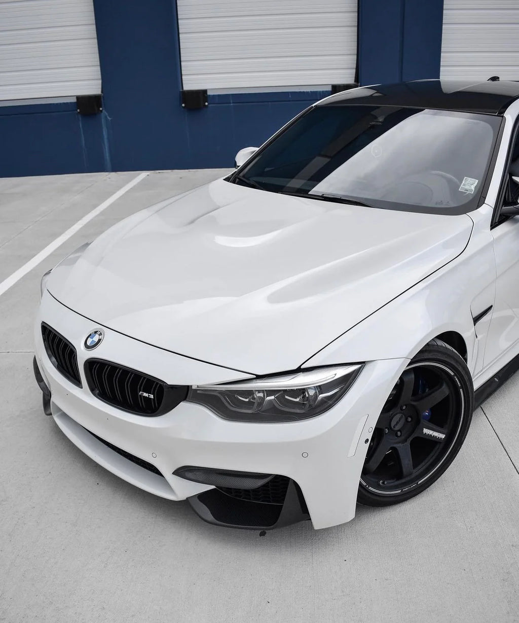 BMW F80/F82 M3/M4 Carbon Fiber Front Bumper Fangs