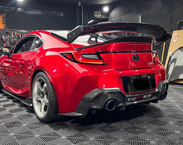 Toyota GR86 / Subaru BRZ 2022-23 Rear Trunk Spoiler GT Wing - Carbon Fiber / Gloss Black