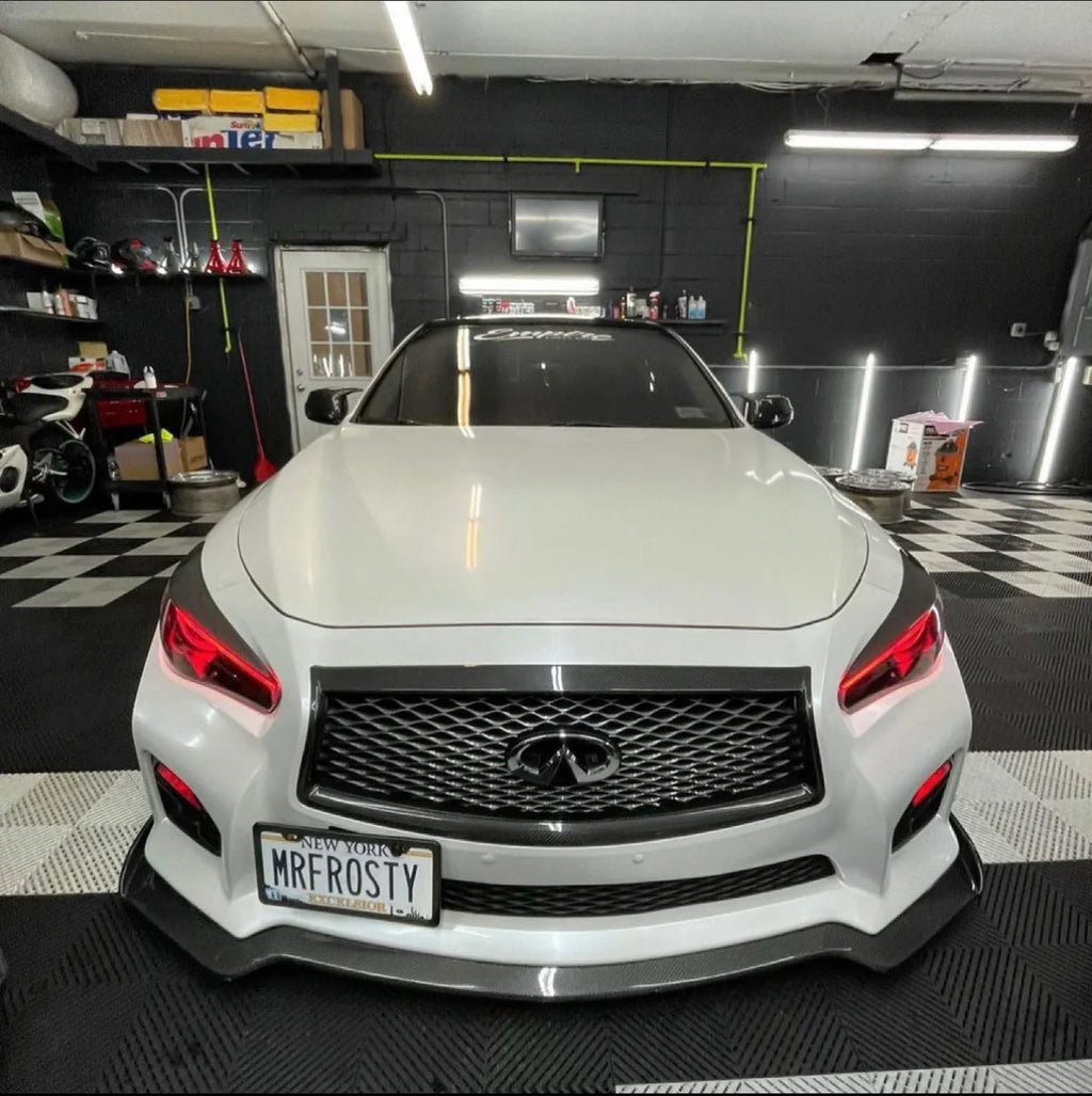 Infiniti Q50 Carbon Fiber Grill Trim