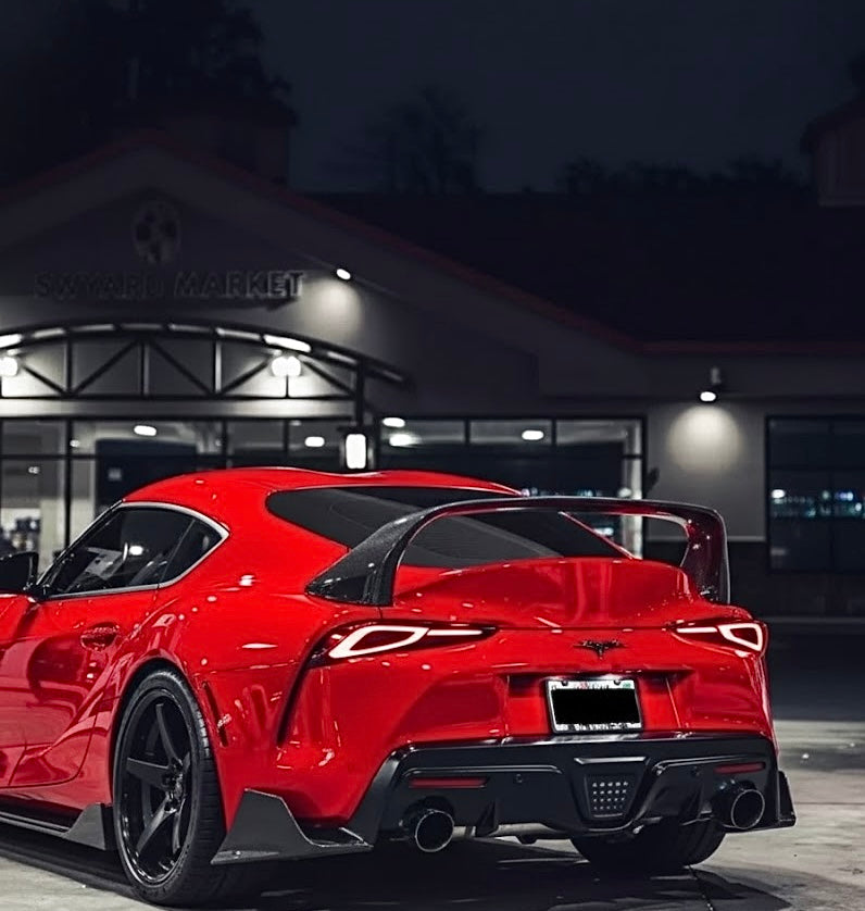 2019+ Toyota Supra A90 MK5 - MB Style Carbon Fiber Wing Spoiler