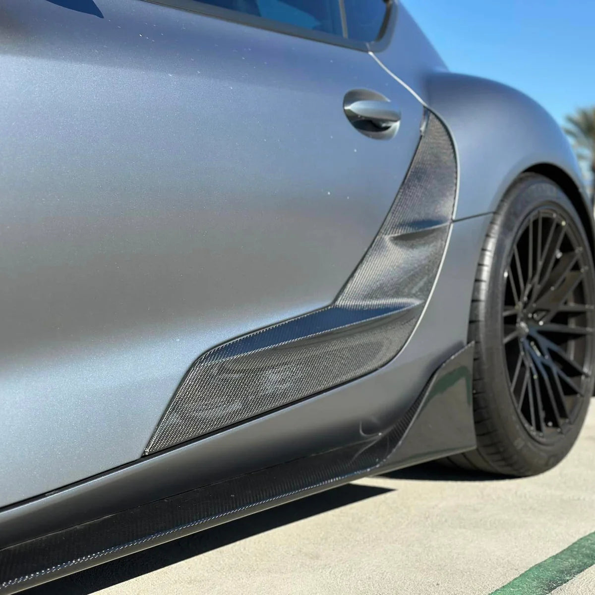 Toyota Supra A90/A91 - Carbon Fiber Door Panel Garnish Trim