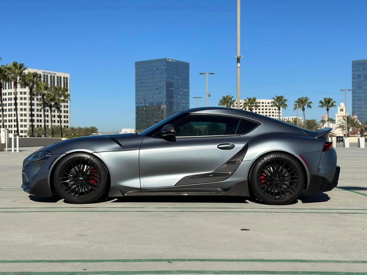 Toyota Supra A90/A91 - Carbon Fiber Door Panel Garnish Trim