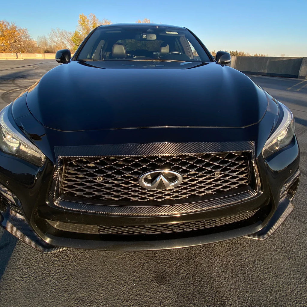 Infiniti Q50 Carbon Fiber Grill Trim
