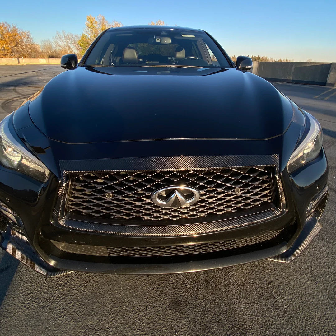 Infiniti Q50 Carbon Fiber Grill Trim