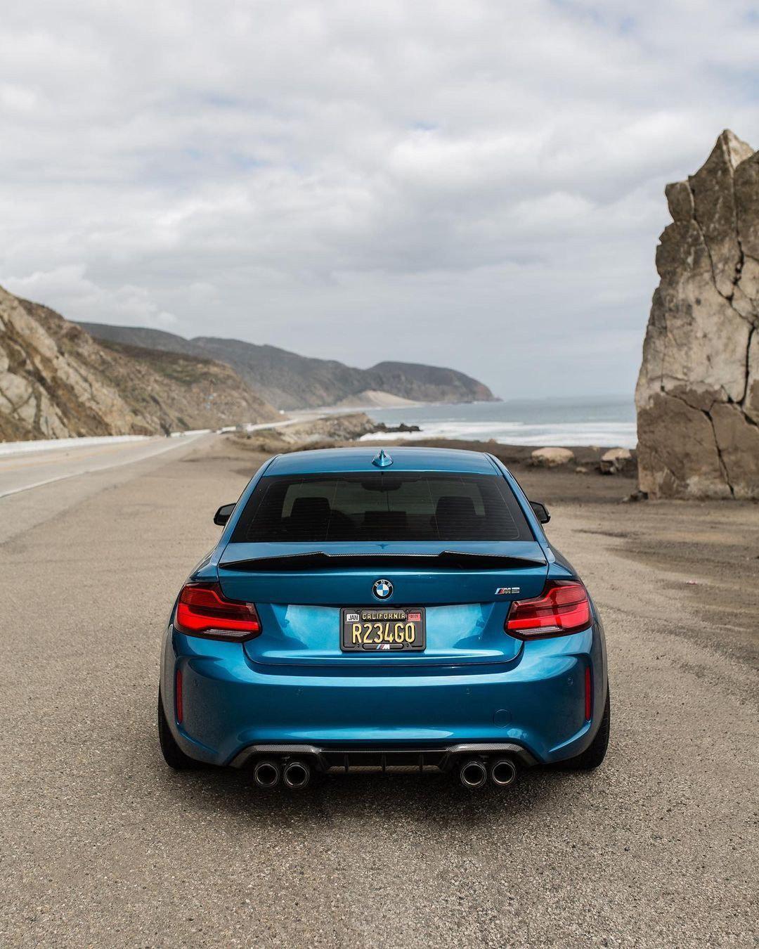 BMW M2 F87 / F22 PSM Rear Trunk Spoiler - Gloss Black / Carbon Fiber