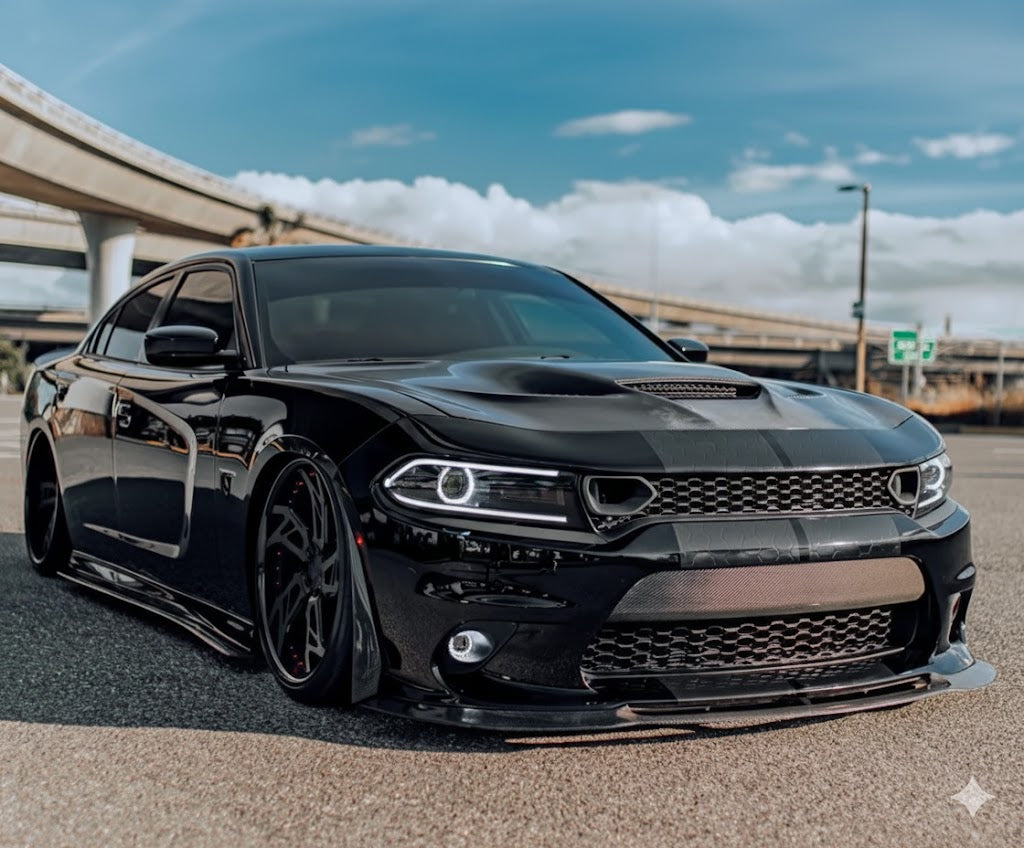 Dodge Charger 2016+ Front Bumper Face Bar - Carbon Fiber