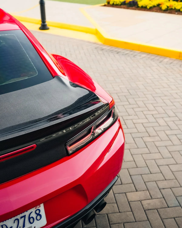 2016-2024 Chevy Camaro Duckbill Carbon Fiber Trunk