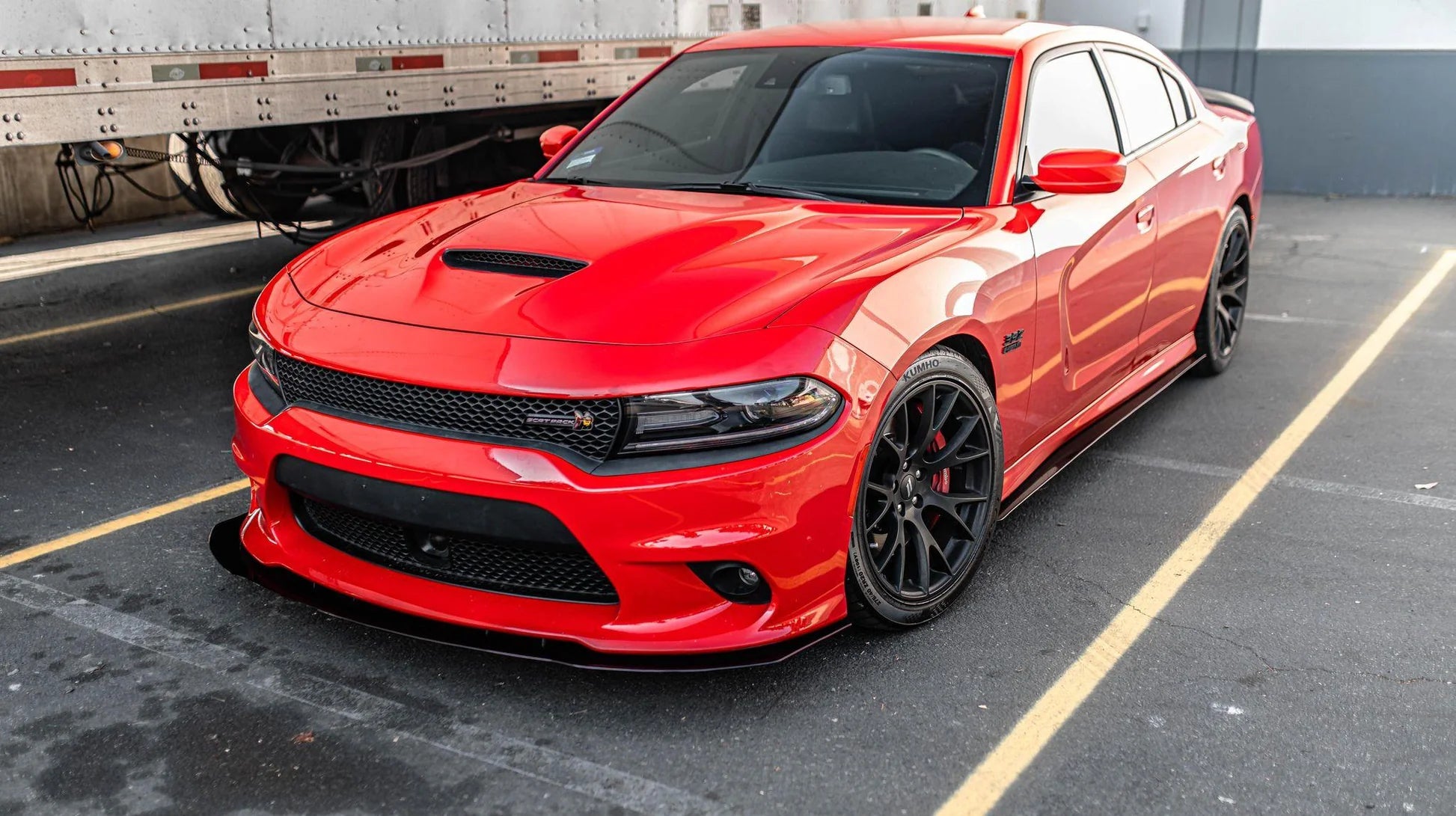 Dodge Charger 2016+ Daytona Side Skirts - Gloss Black
