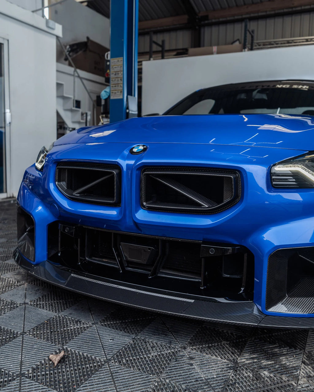 BMW M2 SQ Carbon Fiber Front Bumper Grille