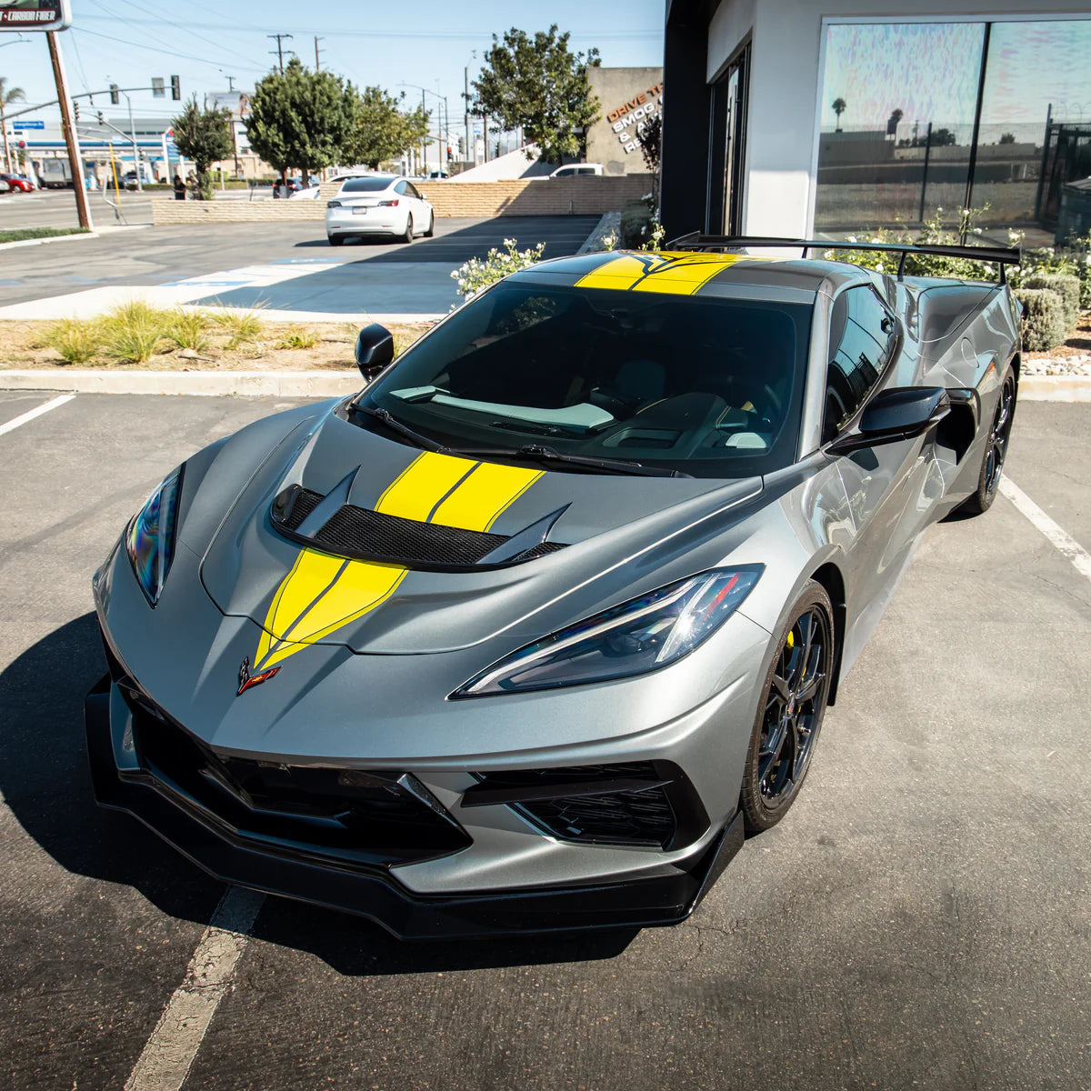 Chevy Corvette C8 2020+ ZR1 Vented Carbon Fiber Hood