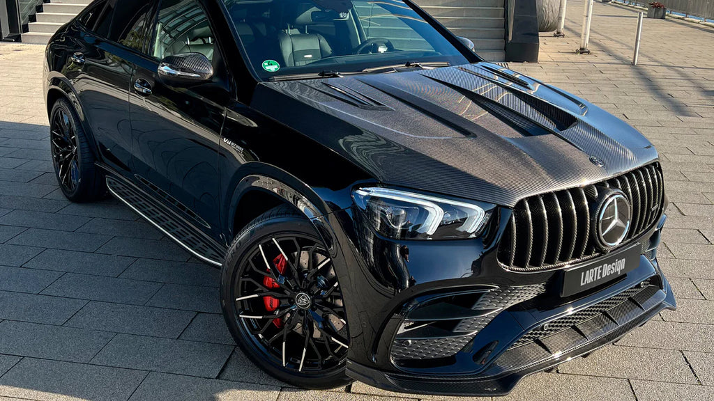Mercedes Benz AMG GLE W167 - V2 Vented Carbon Fiber Front Hood