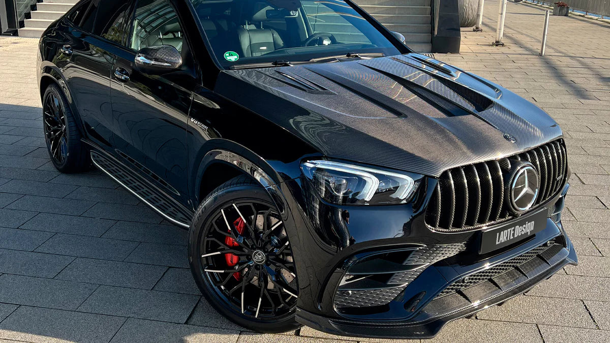 Mercedes Benz AMG GLE W167 - V2 Vented Carbon Fiber Front Hood