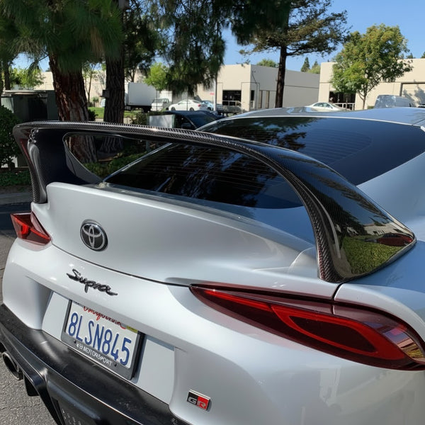 2019+ Toyota Supra A90 MK5 - MB Style Carbon Fiber Wing Spoiler