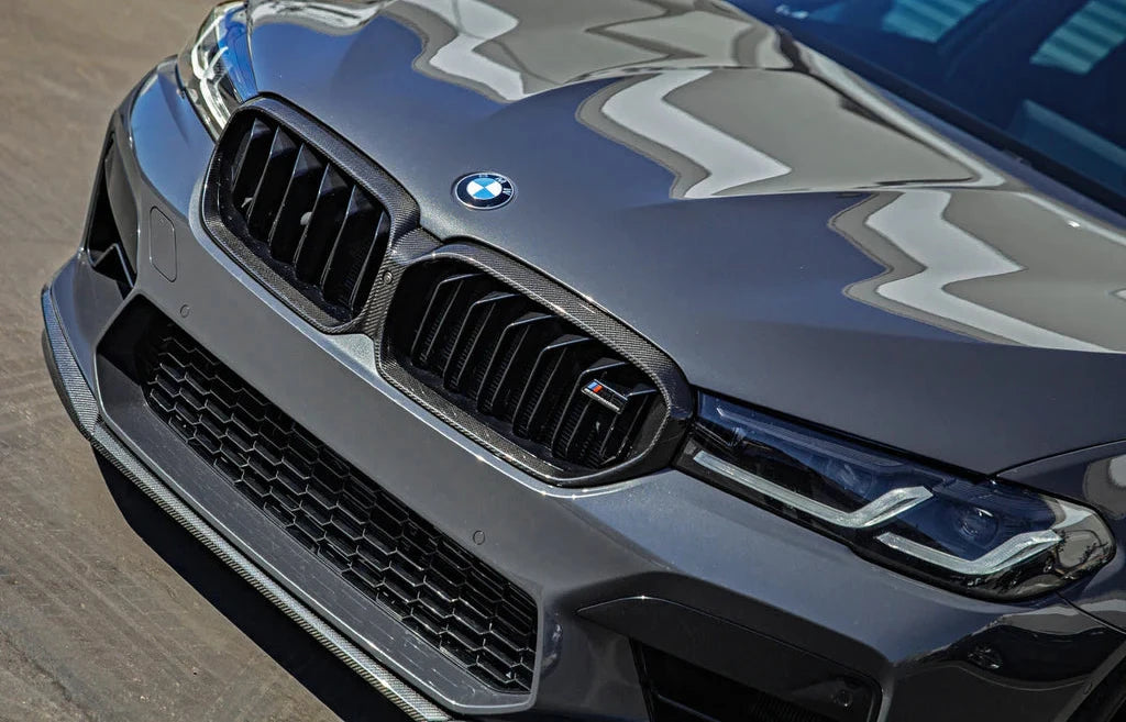 BMW M5 F90 Slat Grilles - Carbon Fiber (Pre LCI + LCI)