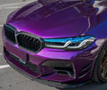 BMW M5 F90 2021+ Carbon Fiber Air Vent / Fog Light Bumper Splitter