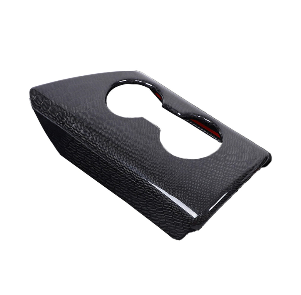 2019+ Toyota Supra A90 A91 Center Console Panel - Honeycomb / Carbon Fiber