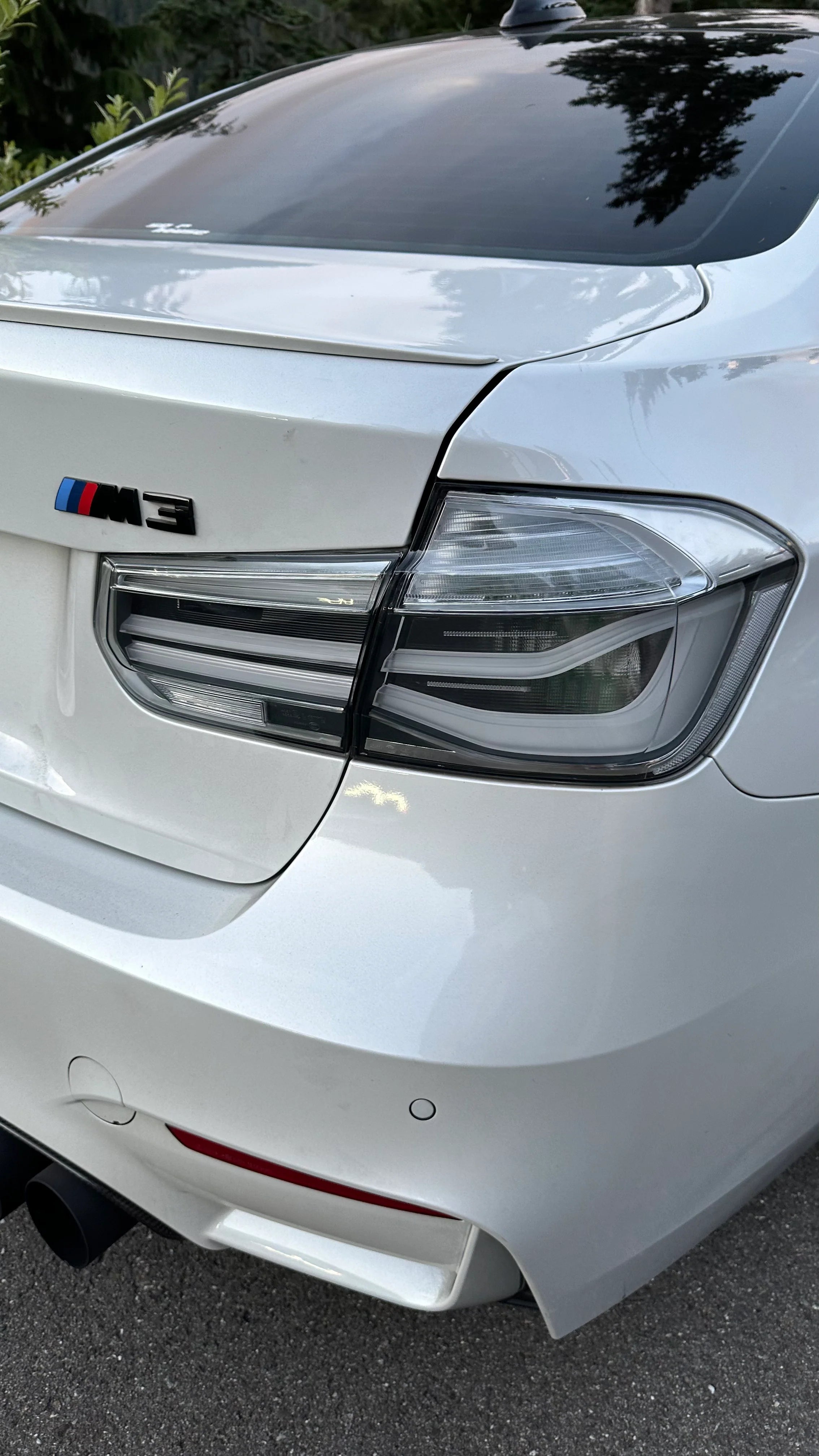 BMW F30 / F80 3 Series Full Clear Tail Lights (2012-2018)