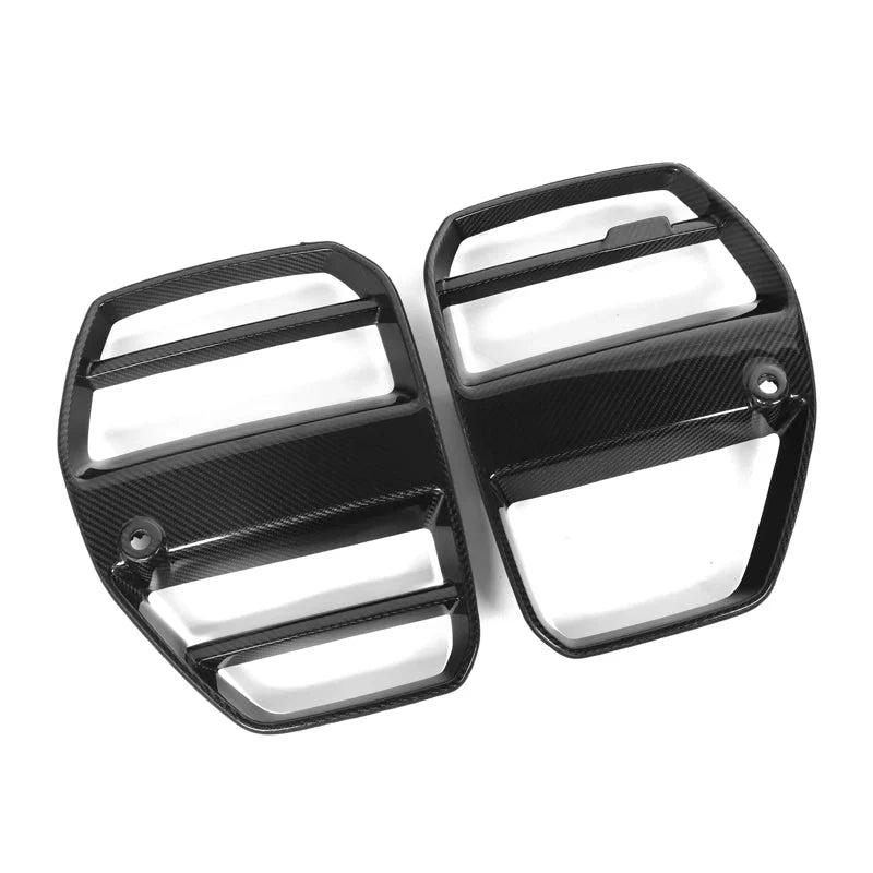 2019+ BMW G80/G82 Carbon Fiber Front Grill Replacement - V2 / CSL