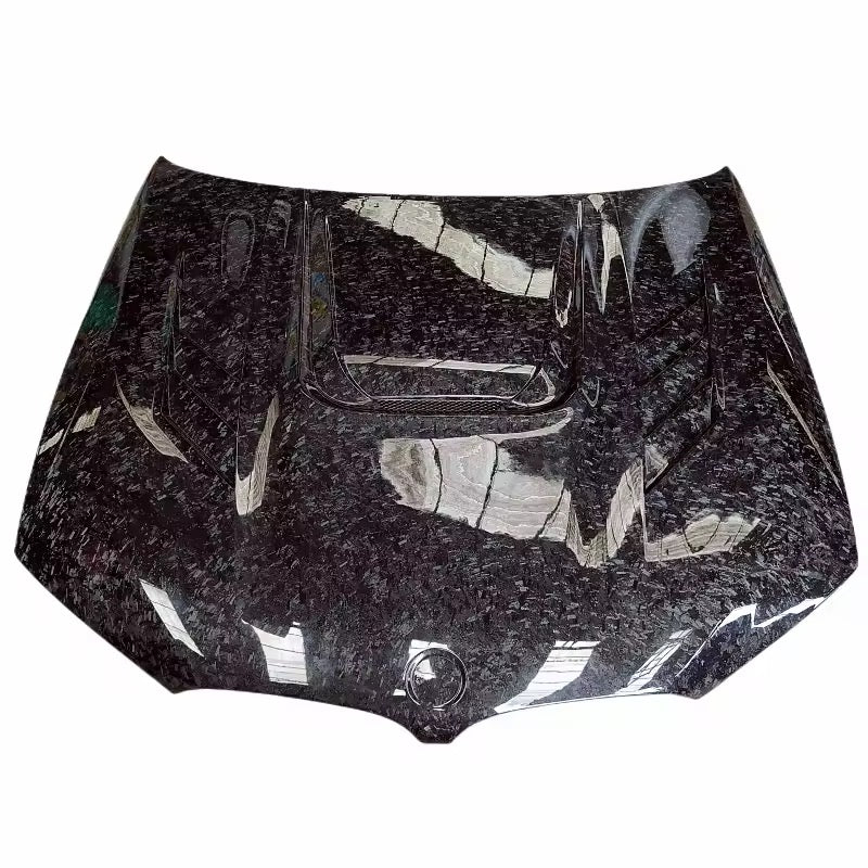 BMW X3/X4 GTS Vented Hood - Carbon Fiber / Forged Carbon