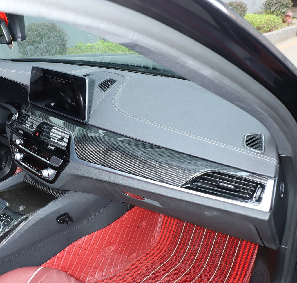 BMW 5 Series G30 G38 M5 F90 2017-23 Carbon Fiber Dash Panel
