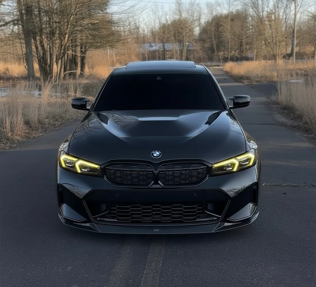 BMW G20 GT Mirror Caps - Carbon Fiber / Gloss Black