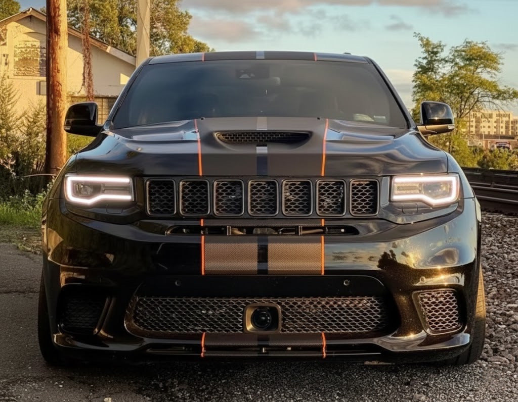 Jeep Grand Cherokee Hellcat SRT V3 Vented Carbon Fiber Hood