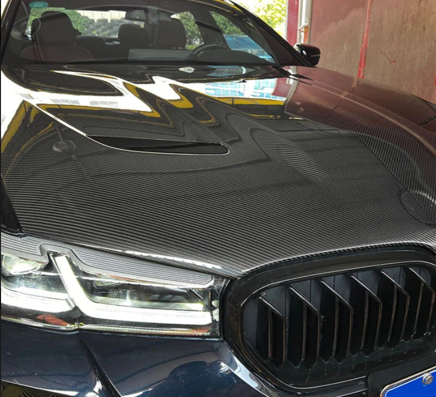 BMW G30 5 Series / F90 M5 - CS Style Carbon Fiber Hood