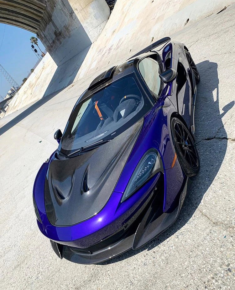 CarbonSpecs™ McLaren 570GT / 600LT P1 Style Carbon Fiber Hood