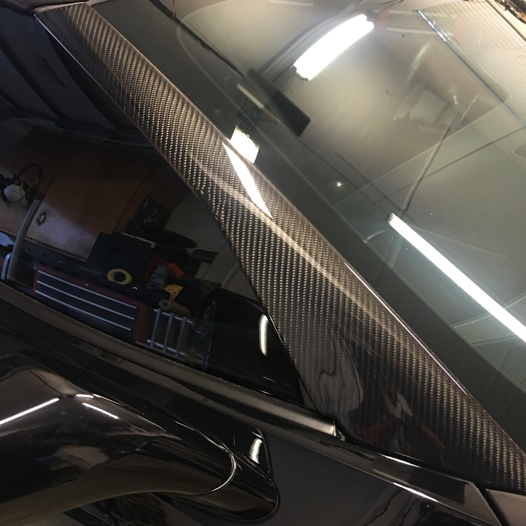 Chevy Corvette C7 - Carbon Fiber A Pillars (2014-2019)