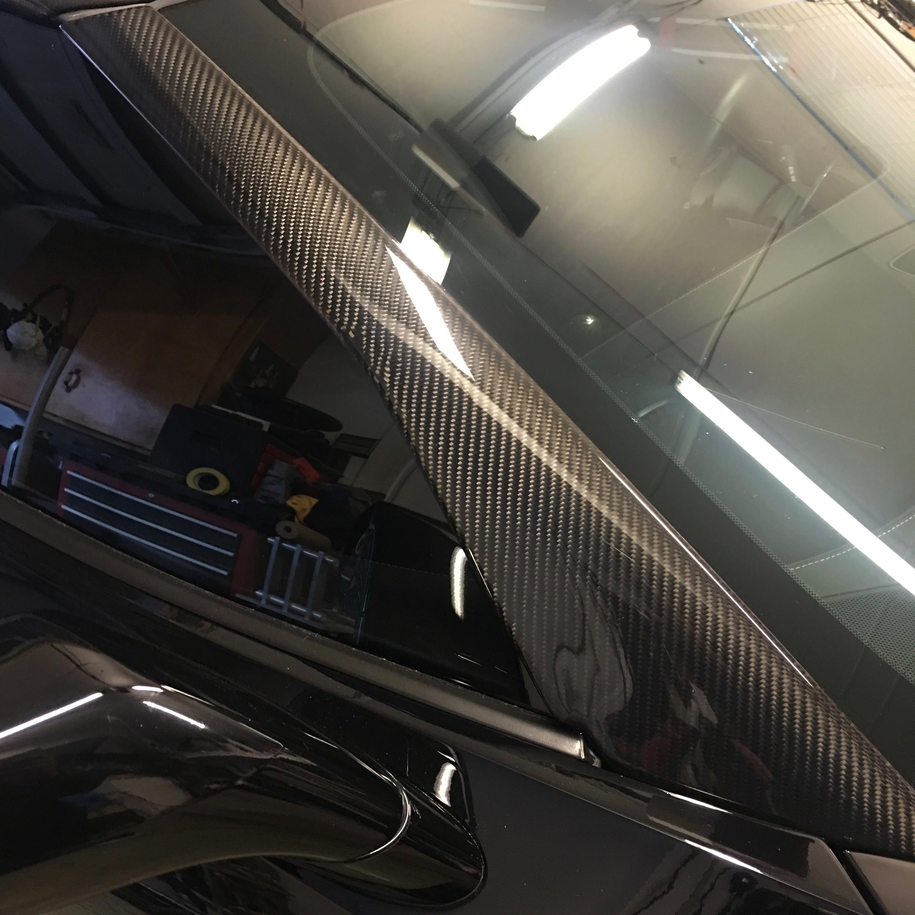 Chevy Corvette C7 - Carbon Fiber A Pillars (2014-2019)