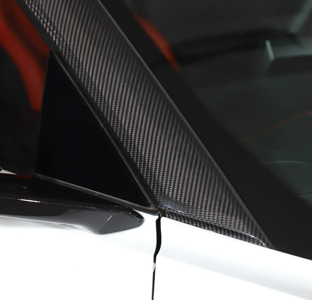 Chevy Corvette C8 - Carbon Fiber A Pillars (2014-2019)