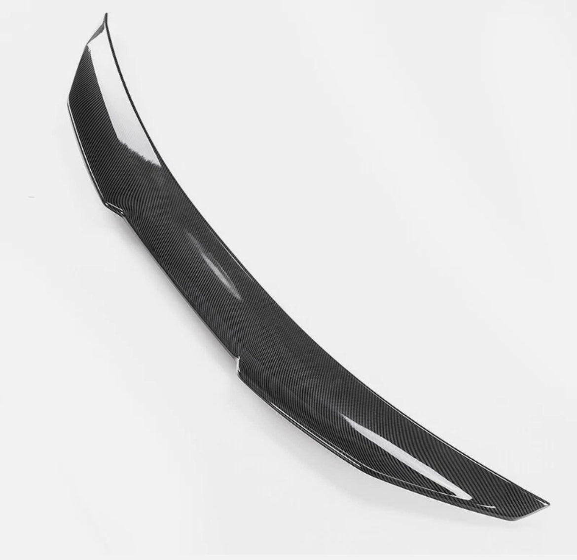 Infiniti G37 PSM Highkick Spoiler (Coupe/Sedan) Carbon Fiber / Gloss Black / Honeycomb