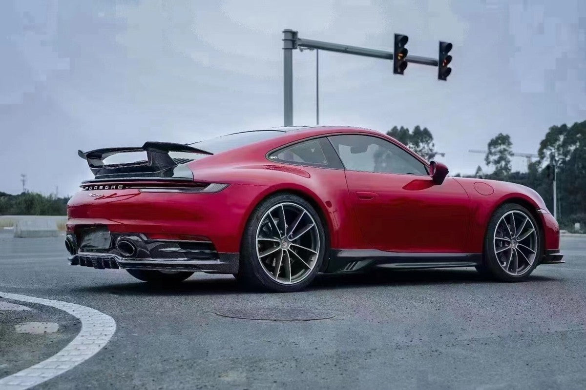 Porsche 911 992 Carrera GT3 Wing Trunk Spoiler - Carbon Fiber
