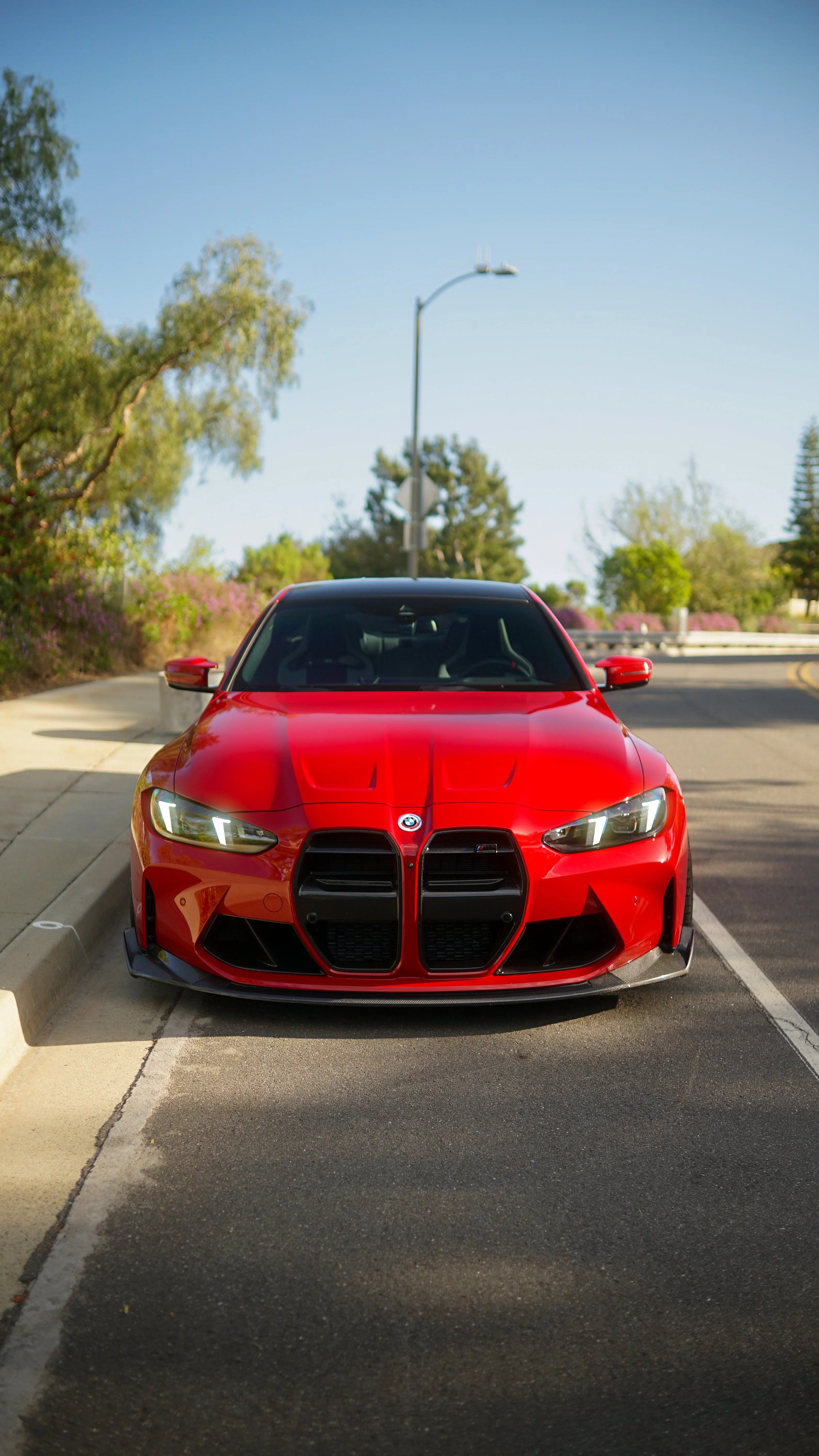 BMW G80/G82 M3/M4 - V2 Carbon Fiber Front Lip