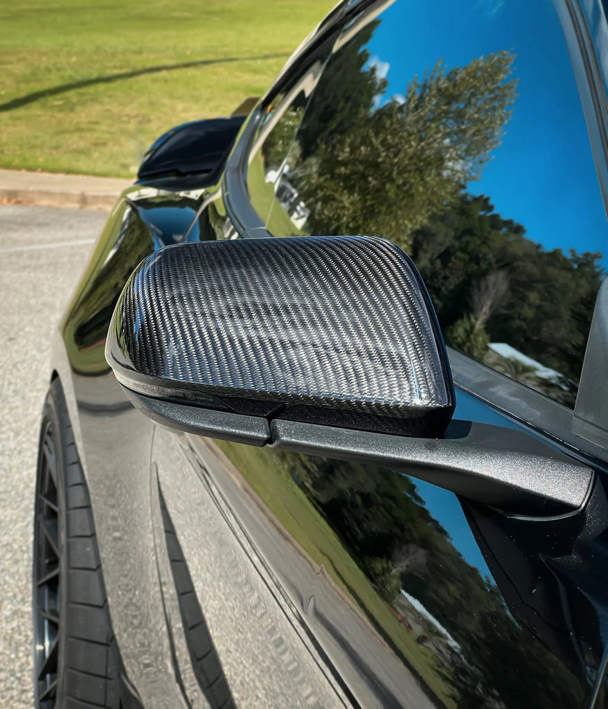 Ford Mustang 2024 - 2025 Carbon Fiber Mirrors