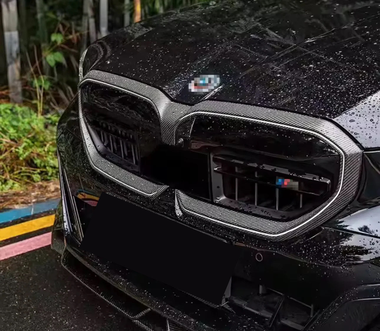 BMW 5 Series M5 G90 / G99 Full Carbon Fiber Grille Trim