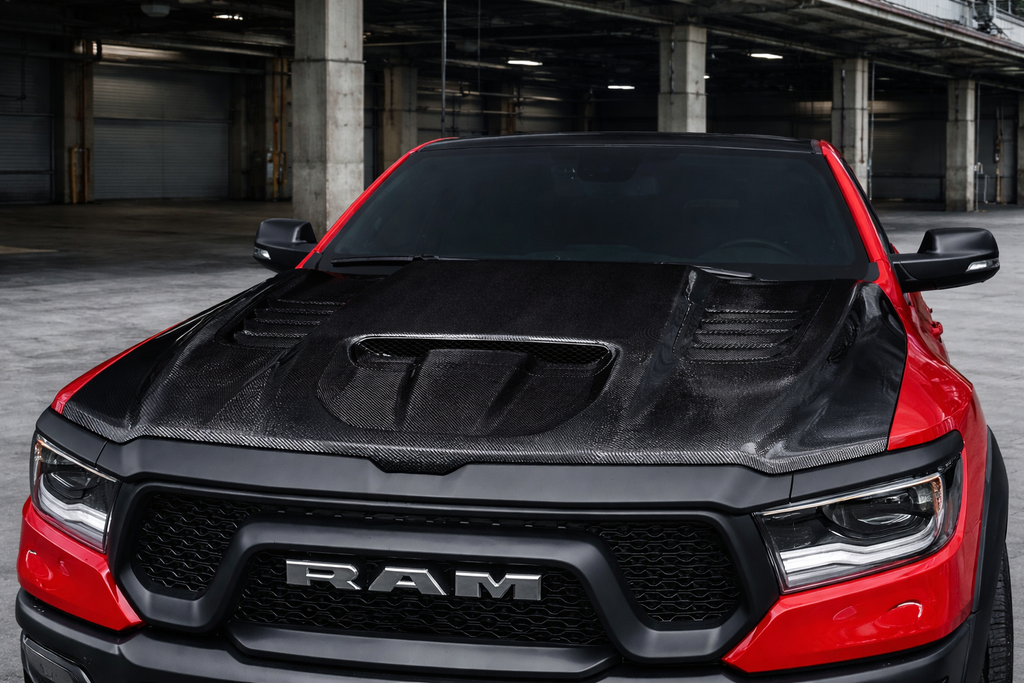 2021-2024 Dodge Ram 1500 TRX - Carbon Front Bonnet Hood
