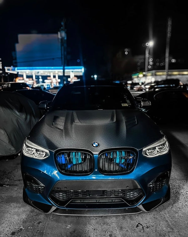 BMW X3/X4 GTS Vented Hood - Carbon Fiber / Forged Carbon