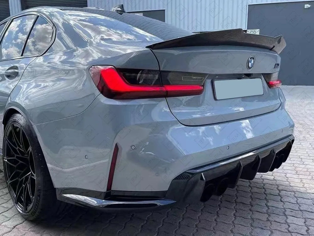 BMW G20 3 Series PSM Highkick Spoiler - Carbon Fiber