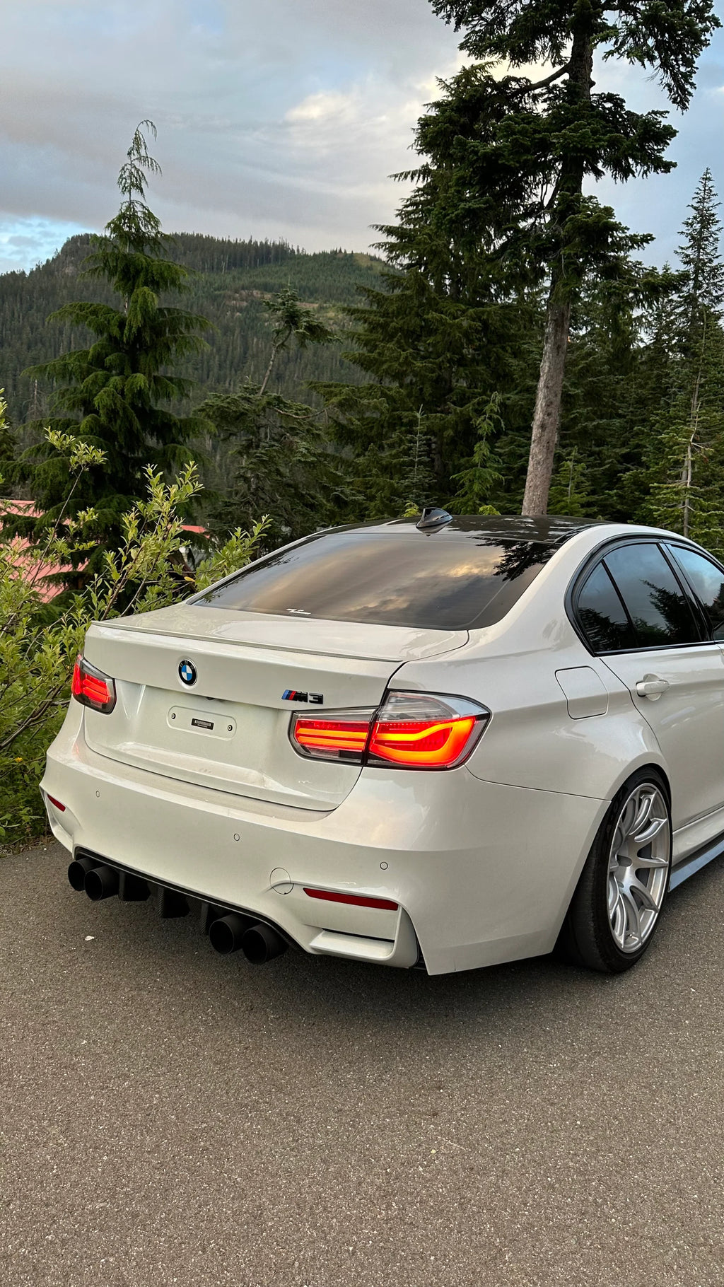BMW F30 / F80 3 Series Full Clear Tail Lights (2012-2018)