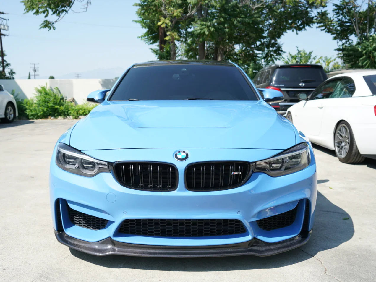 BMW F80/F82 V-Spec Front Lip - Carbon Fiber