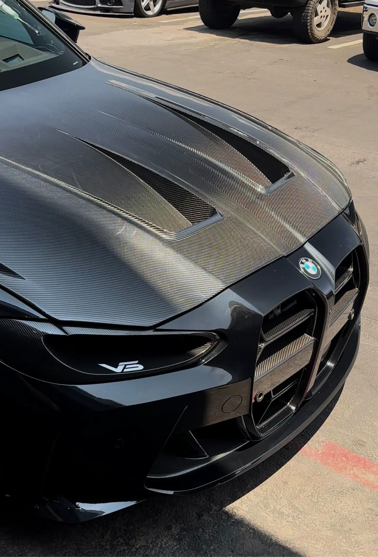 2019+ BMW G80/G82 M3 M4 Alpha N Carbon Fiber Hood